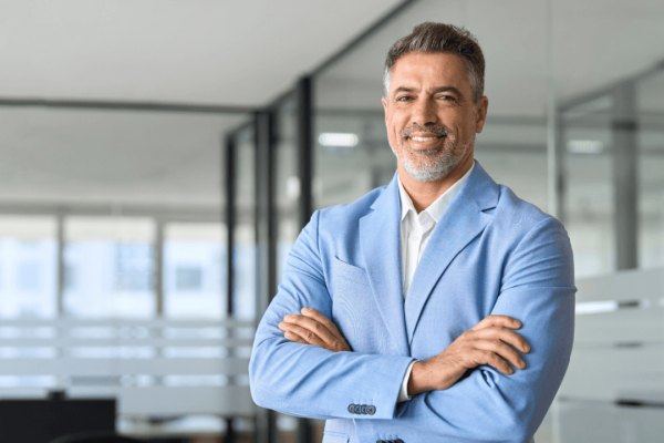 Professional debt lawyer in modern office explaining what does a debt lawyer actually do for clients