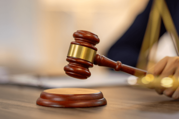 Judge's gavel representing what is the highest type of lawyer in legal profession hierarchy